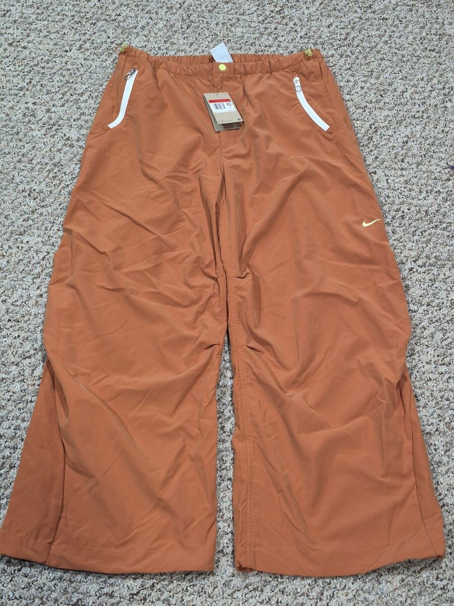 Mens Large Nike Project F.R.O.G. Men's Parachute Pants in the Dark Russet/Light
