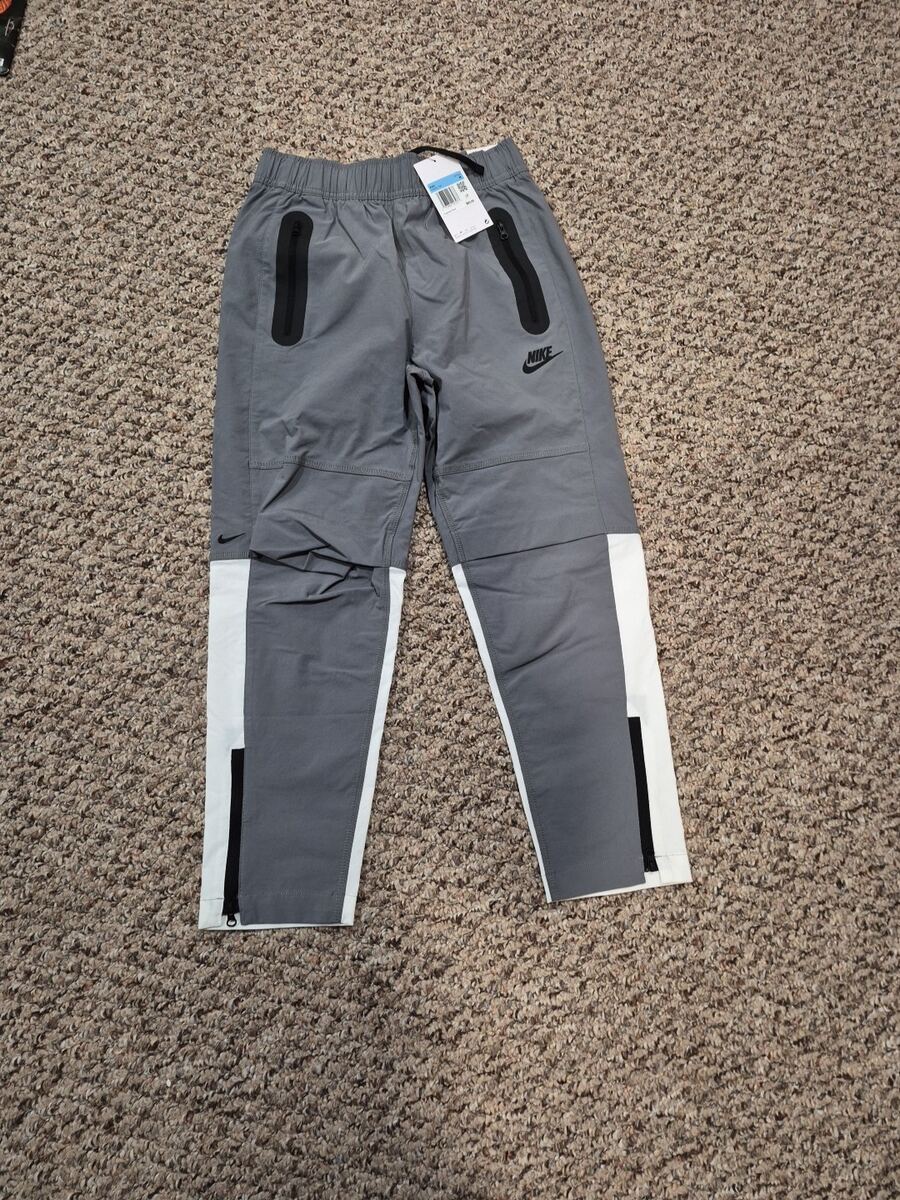 Kids Medium Nike Tech Woven Pants Smoke Grey